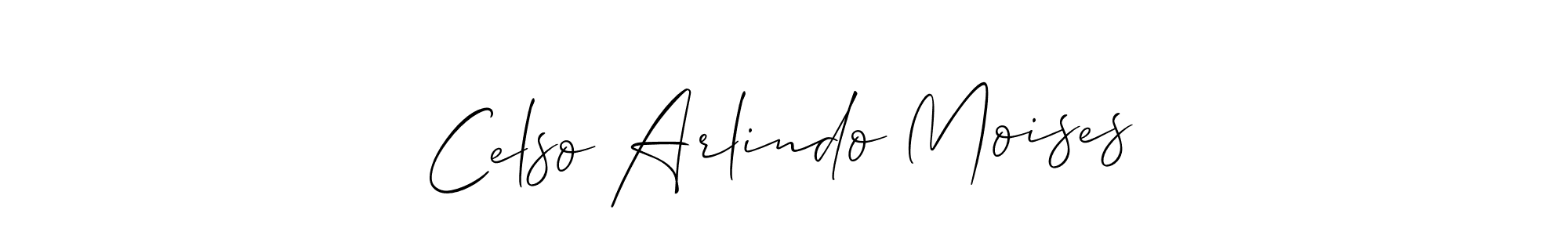 Make a beautiful signature design for name Celso Arlindo Moises. Use this online signature maker to create a handwritten signature for free. Celso Arlindo Moises signature style 2 images and pictures png