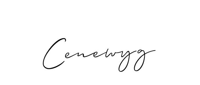if you are searching for the best signature style for your name Cenewyg. so please give up your signature search. here we have designed multiple signature styles  using Allison_Script. Cenewyg signature style 2 images and pictures png