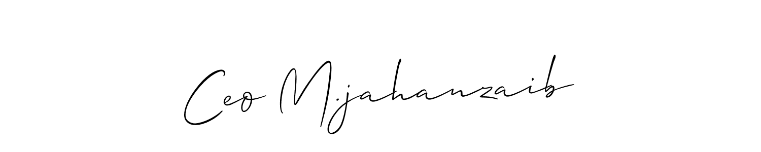 It looks lik you need a new signature style for name Ceo M.jahanzaib. Design unique handwritten (Allison_Script) signature with our free signature maker in just a few clicks. Ceo M.jahanzaib signature style 2 images and pictures png