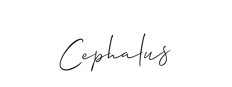 How to Draw Cephalus signature style? Allison_Script is a latest design signature styles for name Cephalus. Cephalus signature style 2 images and pictures png