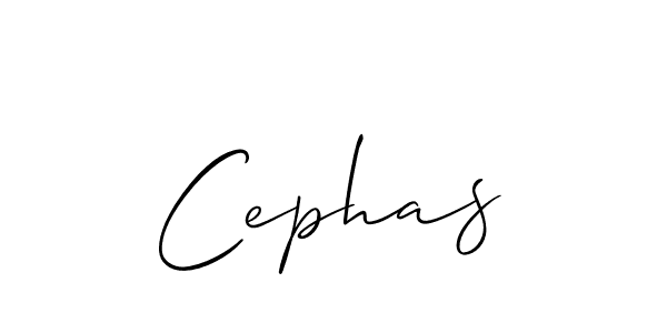 How to Draw Cephas signature style? Allison_Script is a latest design signature styles for name Cephas. Cephas signature style 2 images and pictures png