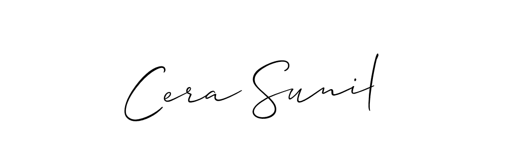 See photos of Cera Sunil official signature by Spectra . Check more albums & portfolios. Read reviews & check more about Allison_Script font. Cera Sunil signature style 2 images and pictures png