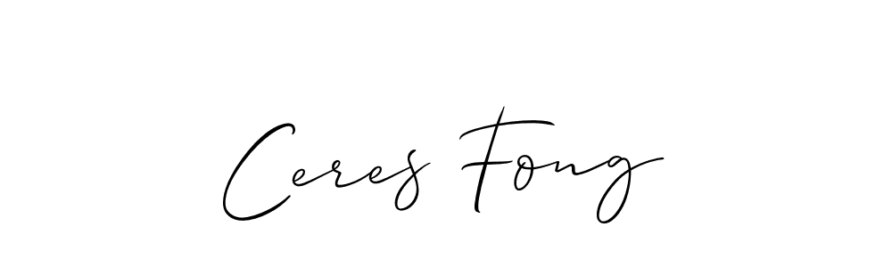 Once you've used our free online signature maker to create your best signature Allison_Script style, it's time to enjoy all of the benefits that Ceres Fong name signing documents. Ceres Fong signature style 2 images and pictures png