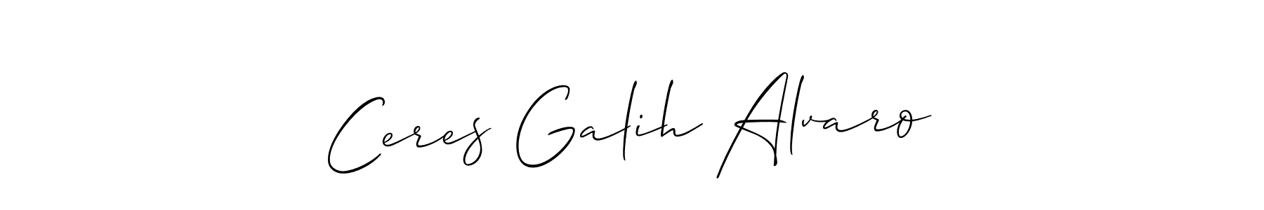 Best and Professional Signature Style for Ceres Galih Alvaro. Allison_Script Best Signature Style Collection. Ceres Galih Alvaro signature style 2 images and pictures png