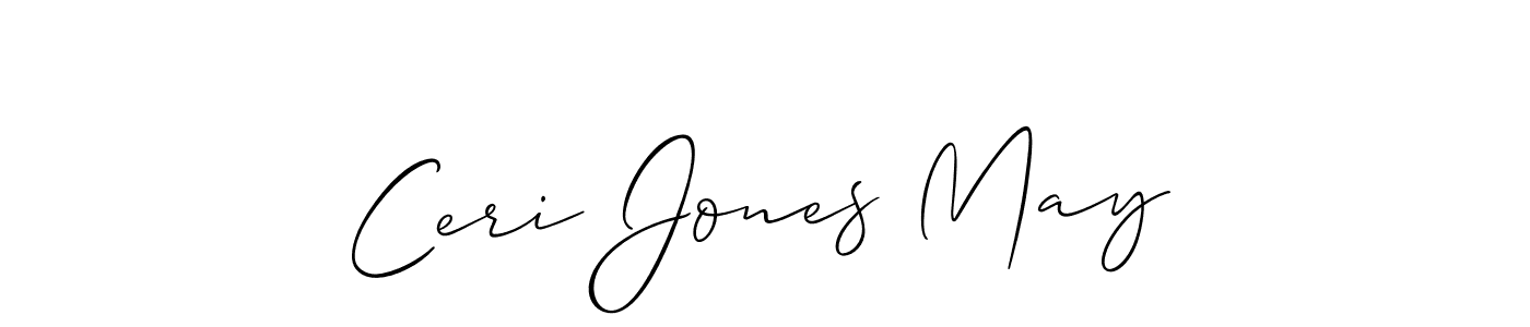 Make a beautiful signature design for name Ceri Jones May. Use this online signature maker to create a handwritten signature for free. Ceri Jones May signature style 2 images and pictures png