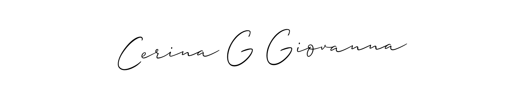 Check out images of Autograph of Cerina G Giovanna name. Actor Cerina G Giovanna Signature Style. Allison_Script is a professional sign style online. Cerina G Giovanna signature style 2 images and pictures png