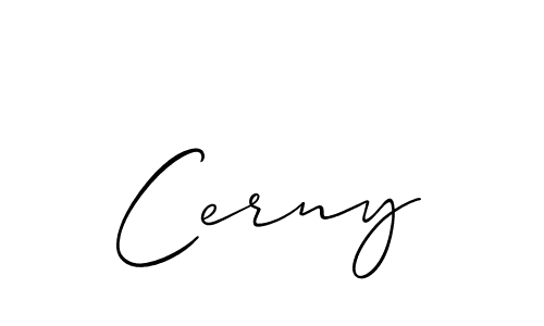 Make a beautiful signature design for name Cerny. Use this online signature maker to create a handwritten signature for free. Cerny signature style 2 images and pictures png