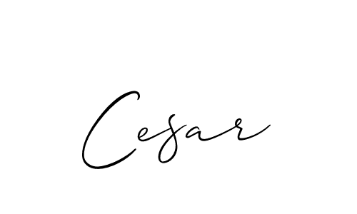 Make a beautiful signature design for name Cesar. Use this online signature maker to create a handwritten signature for free. Cesar signature style 2 images and pictures png