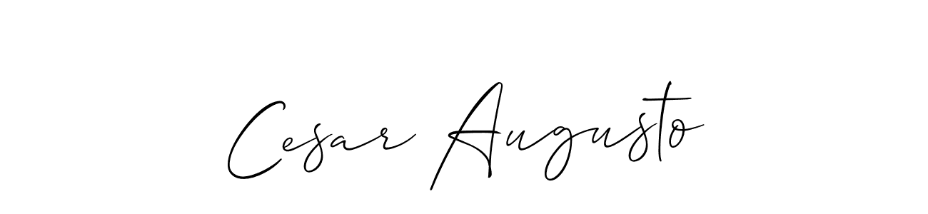 See photos of Cesar Augusto official signature by Spectra . Check more albums & portfolios. Read reviews & check more about Allison_Script font. Cesar Augusto signature style 2 images and pictures png
