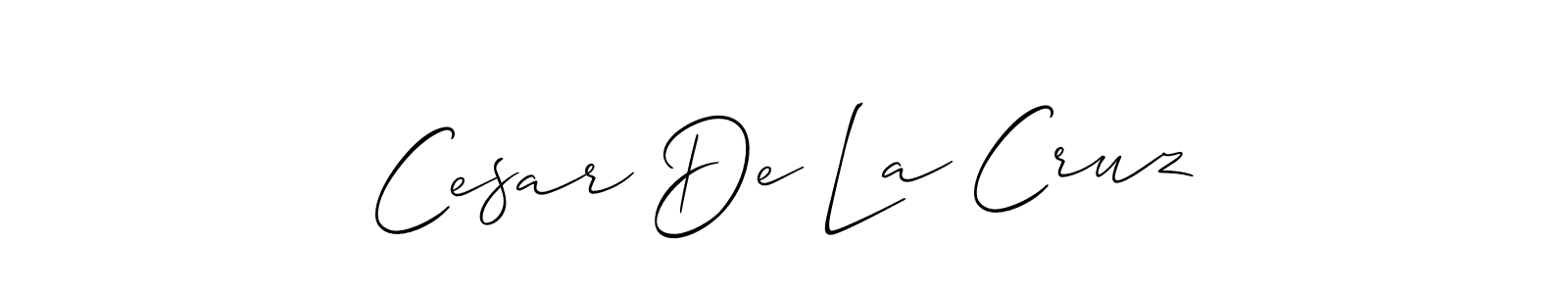 Once you've used our free online signature maker to create your best signature Allison_Script style, it's time to enjoy all of the benefits that Cesar De La Cruz name signing documents. Cesar De La Cruz signature style 2 images and pictures png