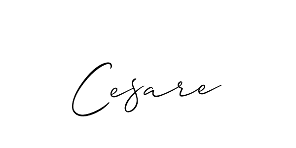 The best way (Allison_Script) to make a short signature is to pick only two or three words in your name. The name Cesare include a total of six letters. For converting this name. Cesare signature style 2 images and pictures png