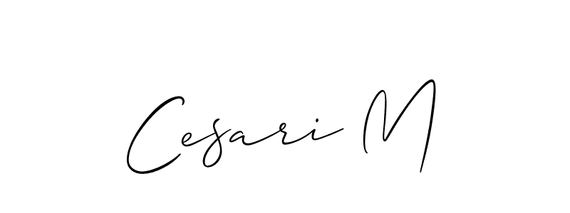 Here are the top 10 professional signature styles for the name Cesari M. These are the best autograph styles you can use for your name. Cesari M signature style 2 images and pictures png