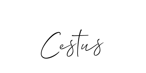 Also we have Cestus name is the best signature style. Create professional handwritten signature collection using Allison_Script autograph style. Cestus signature style 2 images and pictures png