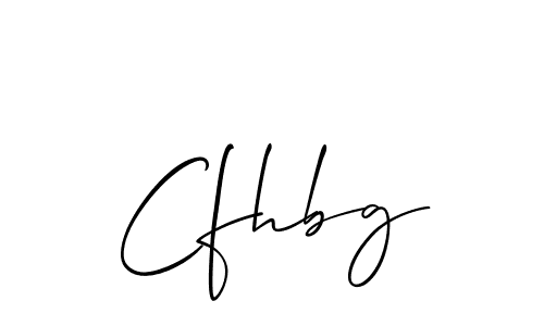 The best way (Allison_Script) to make a short signature is to pick only two or three words in your name. The name Cfhbg include a total of six letters. For converting this name. Cfhbg signature style 2 images and pictures png
