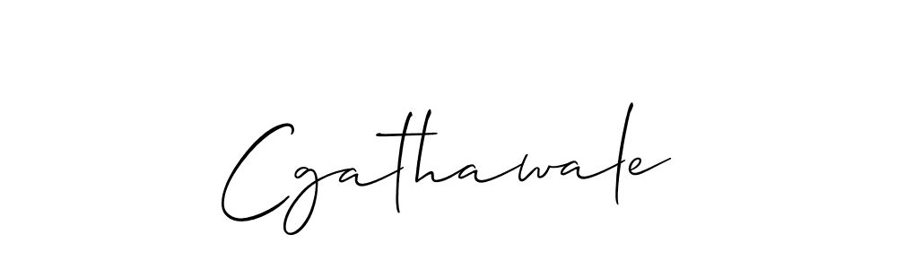 Cgathawale stylish signature style. Best Handwritten Sign (Allison_Script) for my name. Handwritten Signature Collection Ideas for my name Cgathawale. Cgathawale signature style 2 images and pictures png