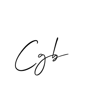 Use a signature maker to create a handwritten signature online. With this signature software, you can design (Allison_Script) your own signature for name Cgb. Cgb signature style 2 images and pictures png