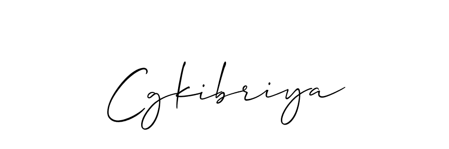 How to make Cgkibriya name signature. Use Allison_Script style for creating short signs online. This is the latest handwritten sign. Cgkibriya signature style 2 images and pictures png
