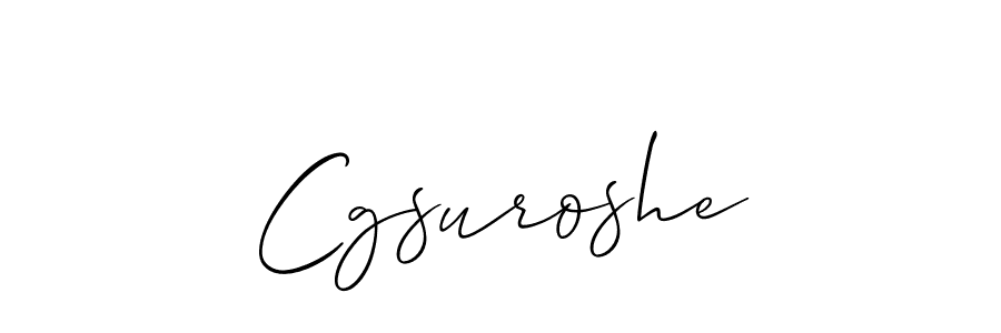 Best and Professional Signature Style for Cgsuroshe. Allison_Script Best Signature Style Collection. Cgsuroshe signature style 2 images and pictures png