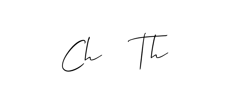 Once you've used our free online signature maker to create your best signature Allison_Script style, it's time to enjoy all of the benefits that Ch    Th name signing documents. Ch    Th signature style 2 images and pictures png