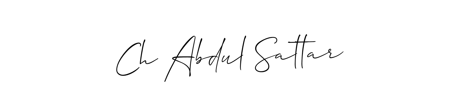 if you are searching for the best signature style for your name Ch Abdul Sattar. so please give up your signature search. here we have designed multiple signature styles  using Allison_Script. Ch Abdul Sattar signature style 2 images and pictures png