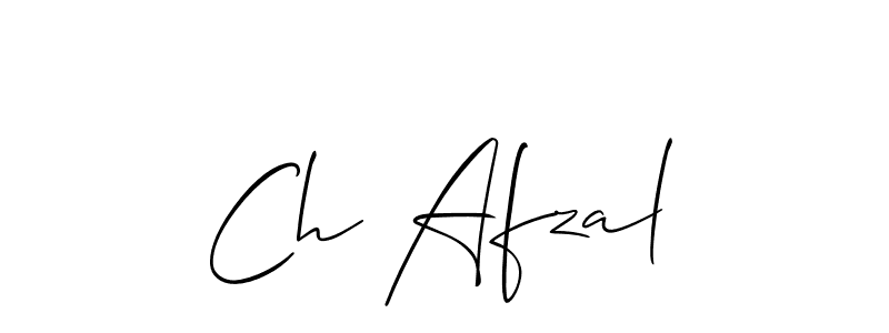 It looks lik you need a new signature style for name Ch Afzal. Design unique handwritten (Allison_Script) signature with our free signature maker in just a few clicks. Ch Afzal signature style 2 images and pictures png