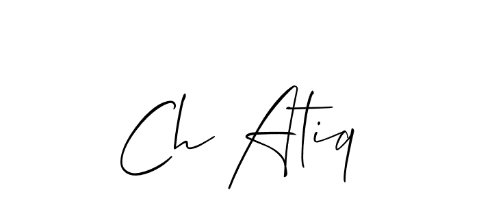 Here are the top 10 professional signature styles for the name Ch Atiq. These are the best autograph styles you can use for your name. Ch Atiq signature style 2 images and pictures png
