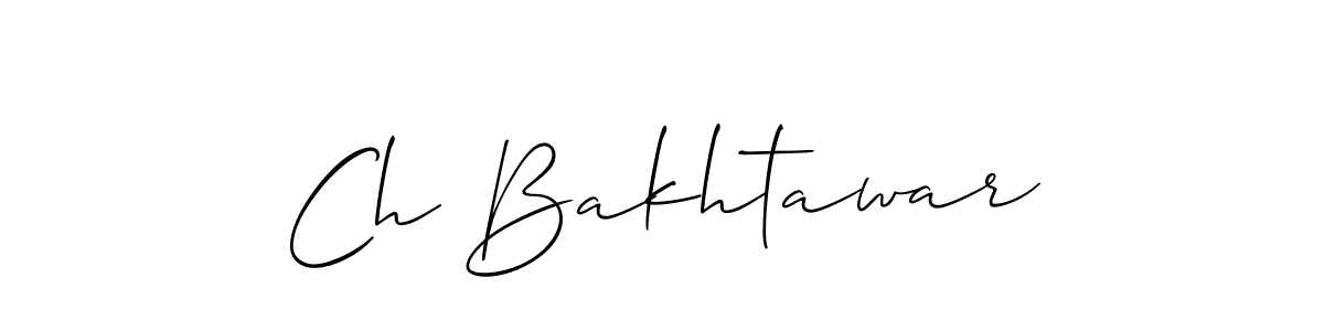 Make a beautiful signature design for name Ch Bakhtawar. Use this online signature maker to create a handwritten signature for free. Ch Bakhtawar signature style 2 images and pictures png