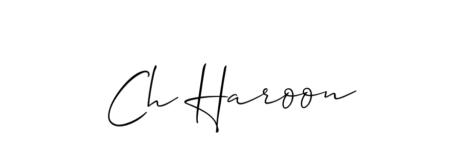 This is the best signature style for the Ch Haroon name. Also you like these signature font (Allison_Script). Mix name signature. Ch Haroon signature style 2 images and pictures png