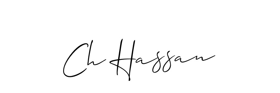 Best and Professional Signature Style for Ch Hassan. Allison_Script Best Signature Style Collection. Ch Hassan signature style 2 images and pictures png