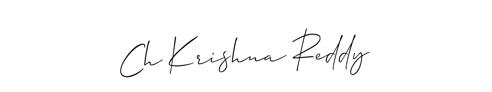 Best and Professional Signature Style for Ch Krishna Reddy. Allison_Script Best Signature Style Collection. Ch Krishna Reddy signature style 2 images and pictures png