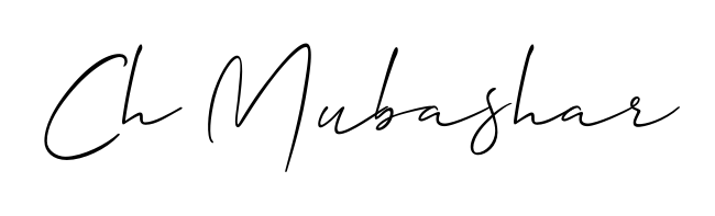 A classic penmanship look for Ch Mubashar. The Allison_Script font brings timeless elegance and confidence to every signed document. Ch Mubashar signature style 2 images and pictures png