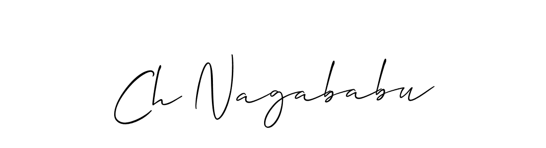 Best and Professional Signature Style for Ch Nagababu. Allison_Script Best Signature Style Collection. Ch Nagababu signature style 2 images and pictures png