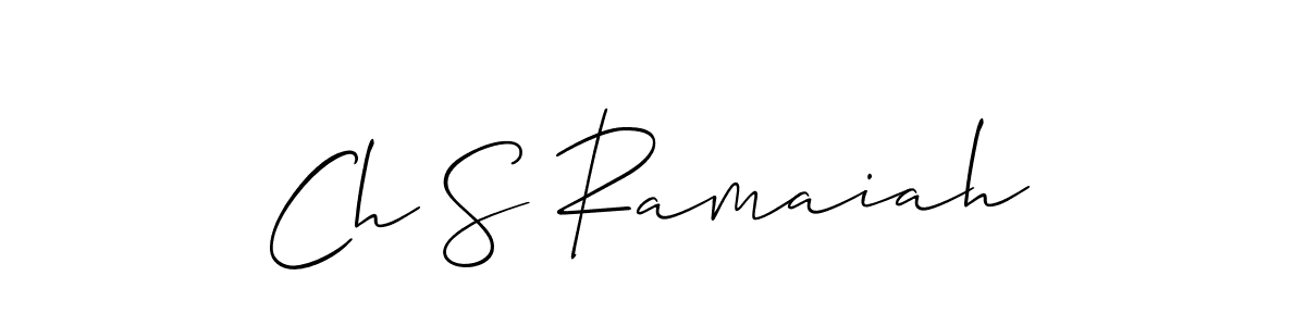 You can use this online signature creator to create a handwritten signature for the name Ch S Ramaiah. This is the best online autograph maker. Ch S Ramaiah signature style 2 images and pictures png