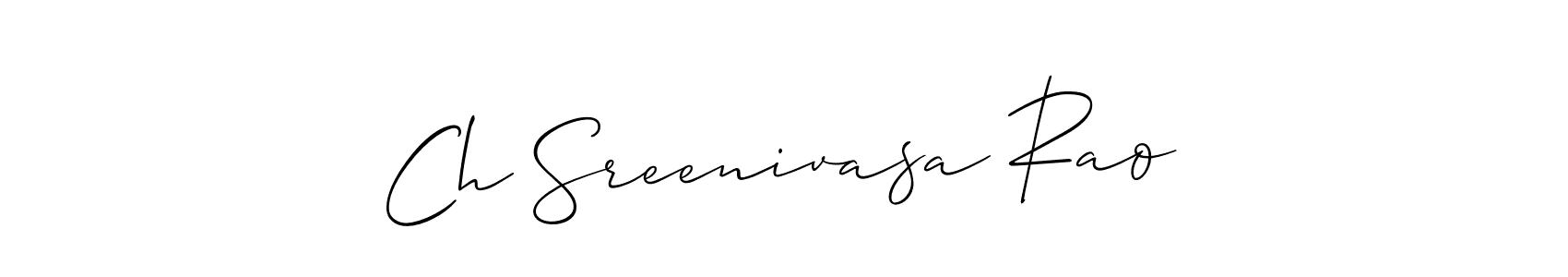 Here are the top 10 professional signature styles for the name Ch Sreenivasa Rao. These are the best autograph styles you can use for your name. Ch Sreenivasa Rao signature style 2 images and pictures png