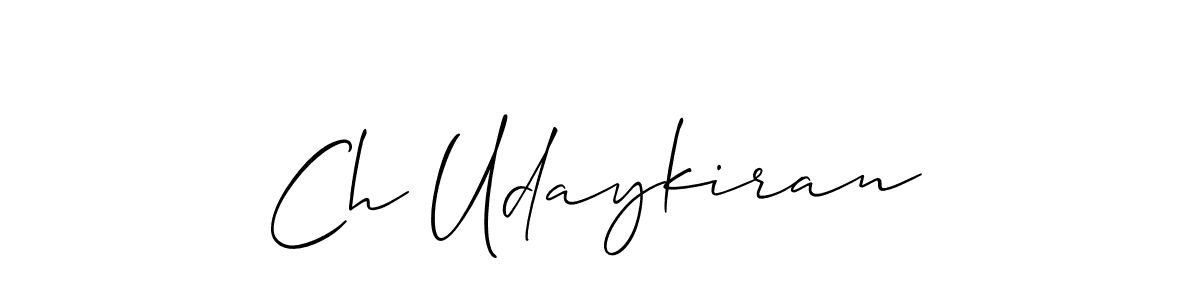 You can use this online signature creator to create a handwritten signature for the name Ch Udaykiran. This is the best online autograph maker. Ch Udaykiran signature style 2 images and pictures png