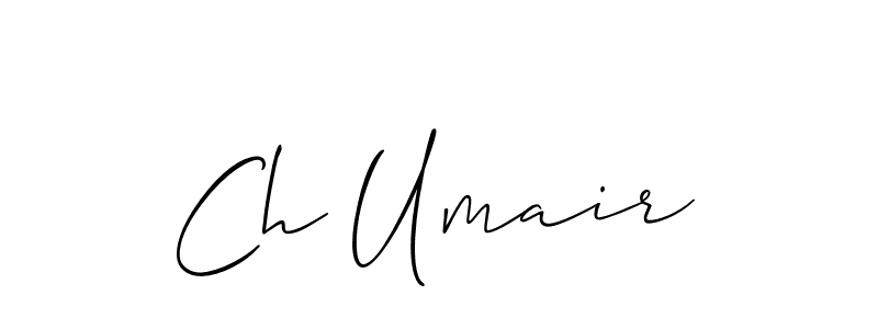 Here are the top 10 professional signature styles for the name Ch Umair. These are the best autograph styles you can use for your name. Ch Umair signature style 2 images and pictures png