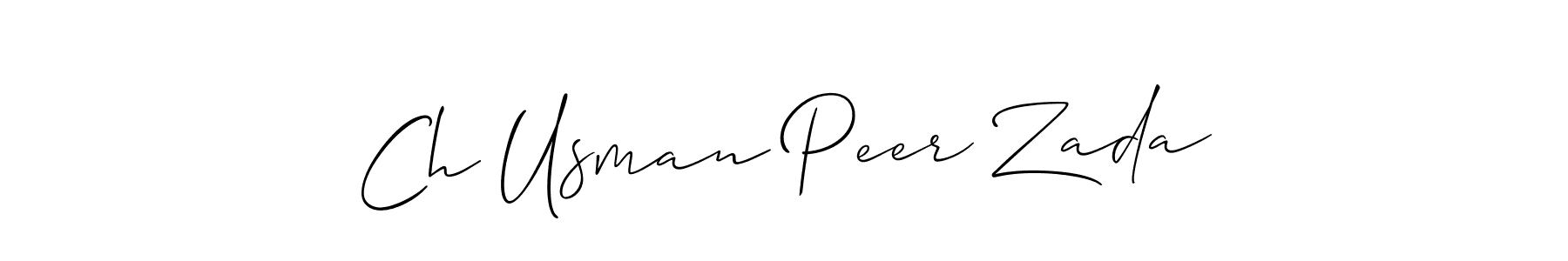 You can use this online signature creator to create a handwritten signature for the name Ch Usman Peer Zada. This is the best online autograph maker. Ch Usman Peer Zada signature style 2 images and pictures png