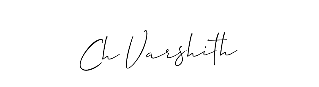 Once you've used our free online signature maker to create your best signature Allison_Script style, it's time to enjoy all of the benefits that Ch Varshith name signing documents. Ch Varshith signature style 2 images and pictures png