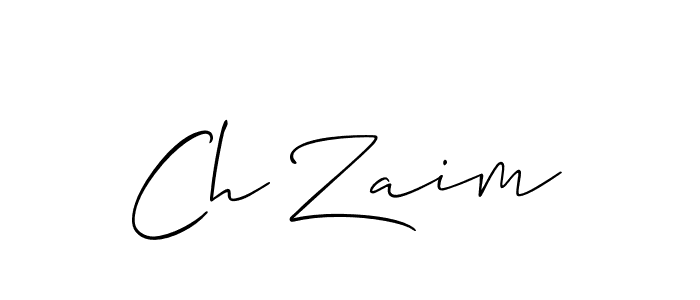 This is the best signature style for the Ch Zaim name. Also you like these signature font (Allison_Script). Mix name signature. Ch Zaim signature style 2 images and pictures png