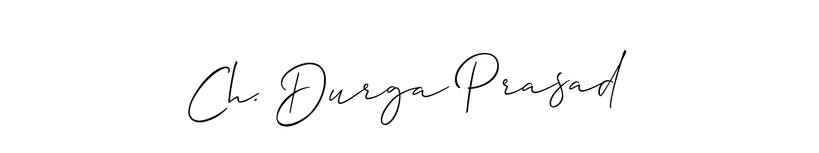 if you are searching for the best signature style for your name Ch. Durga Prasad. so please give up your signature search. here we have designed multiple signature styles  using Allison_Script. Ch. Durga Prasad signature style 2 images and pictures png