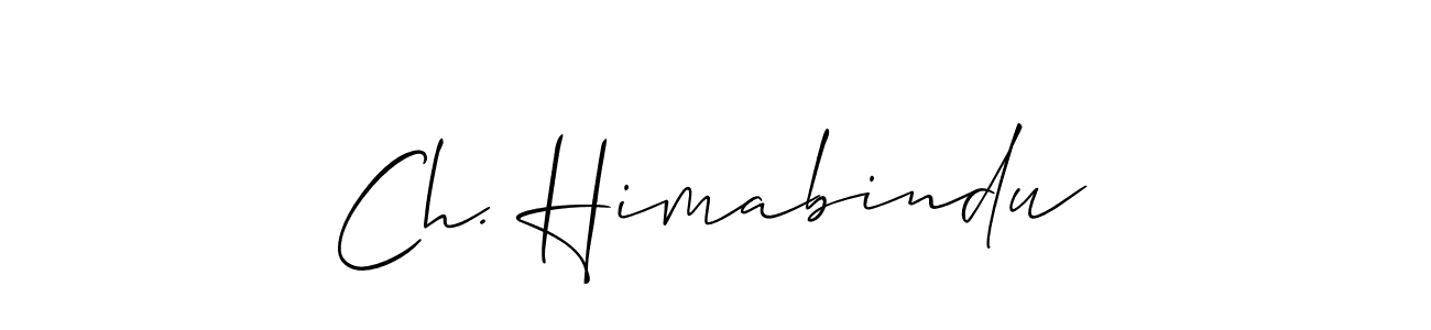 See photos of Ch. Himabindu official signature by Spectra . Check more albums & portfolios. Read reviews & check more about Allison_Script font. Ch. Himabindu signature style 2 images and pictures png