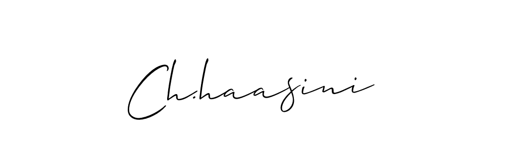 This is the best signature style for the Ch.haasini name. Also you like these signature font (Allison_Script). Mix name signature. Ch.haasini signature style 2 images and pictures png