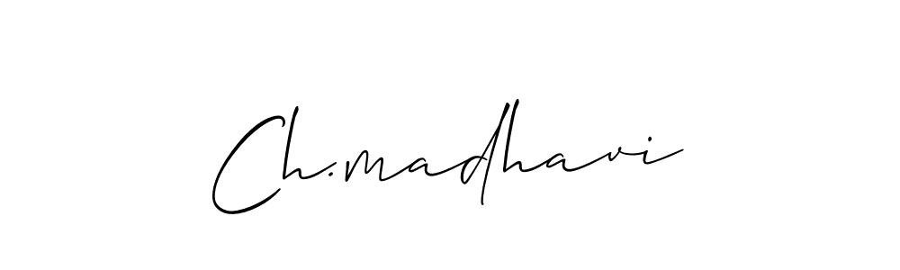 if you are searching for the best signature style for your name Ch.madhavi. so please give up your signature search. here we have designed multiple signature styles  using Allison_Script. Ch.madhavi signature style 2 images and pictures png