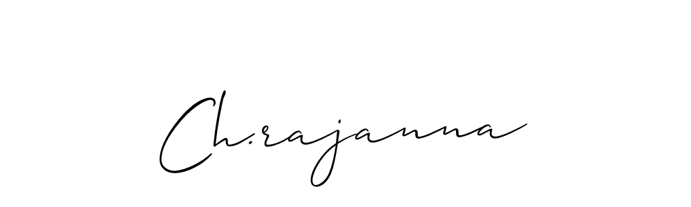 You should practise on your own different ways (Allison_Script) to write your name (Ch.rajanna) in signature. don't let someone else do it for you. Ch.rajanna signature style 2 images and pictures png