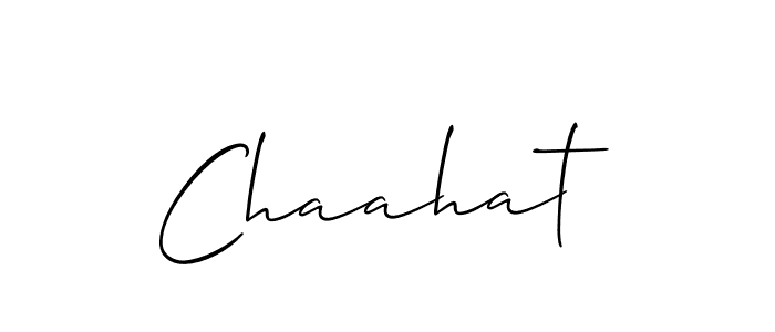 Once you've used our free online signature maker to create your best signature Allison_Script style, it's time to enjoy all of the benefits that Chaahat name signing documents. Chaahat signature style 2 images and pictures png