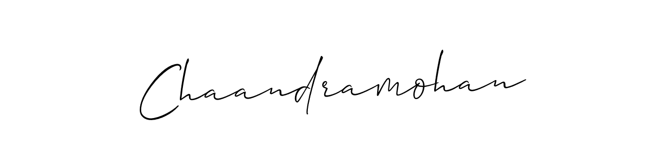 Chaandramohan stylish signature style. Best Handwritten Sign (Allison_Script) for my name. Handwritten Signature Collection Ideas for my name Chaandramohan. Chaandramohan signature style 2 images and pictures png