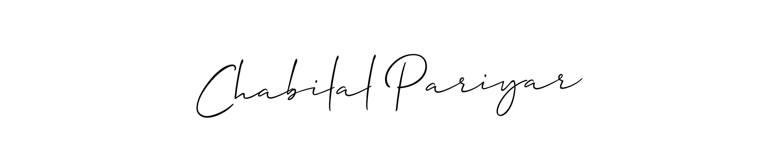 See photos of Chabilal Pariyar official signature by Spectra . Check more albums & portfolios. Read reviews & check more about Allison_Script font. Chabilal Pariyar signature style 2 images and pictures png