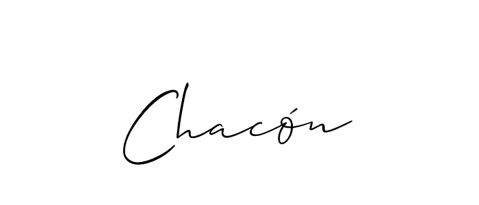 Make a beautiful signature design for name Chacón. Use this online signature maker to create a handwritten signature for free. Chacón signature style 2 images and pictures png