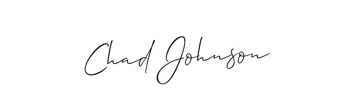 Chad Johnson stylish signature style. Best Handwritten Sign (Allison_Script) for my name. Handwritten Signature Collection Ideas for my name Chad Johnson. Chad Johnson signature style 2 images and pictures png
