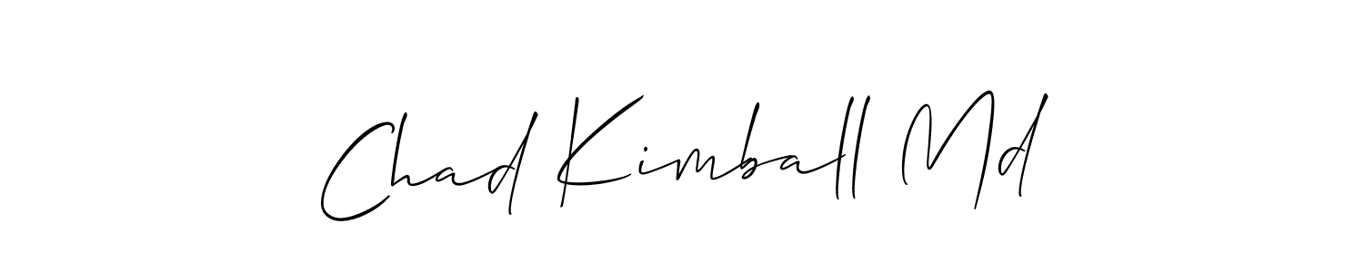 Make a beautiful signature design for name Chad Kimball Md. Use this online signature maker to create a handwritten signature for free. Chad Kimball Md signature style 2 images and pictures png